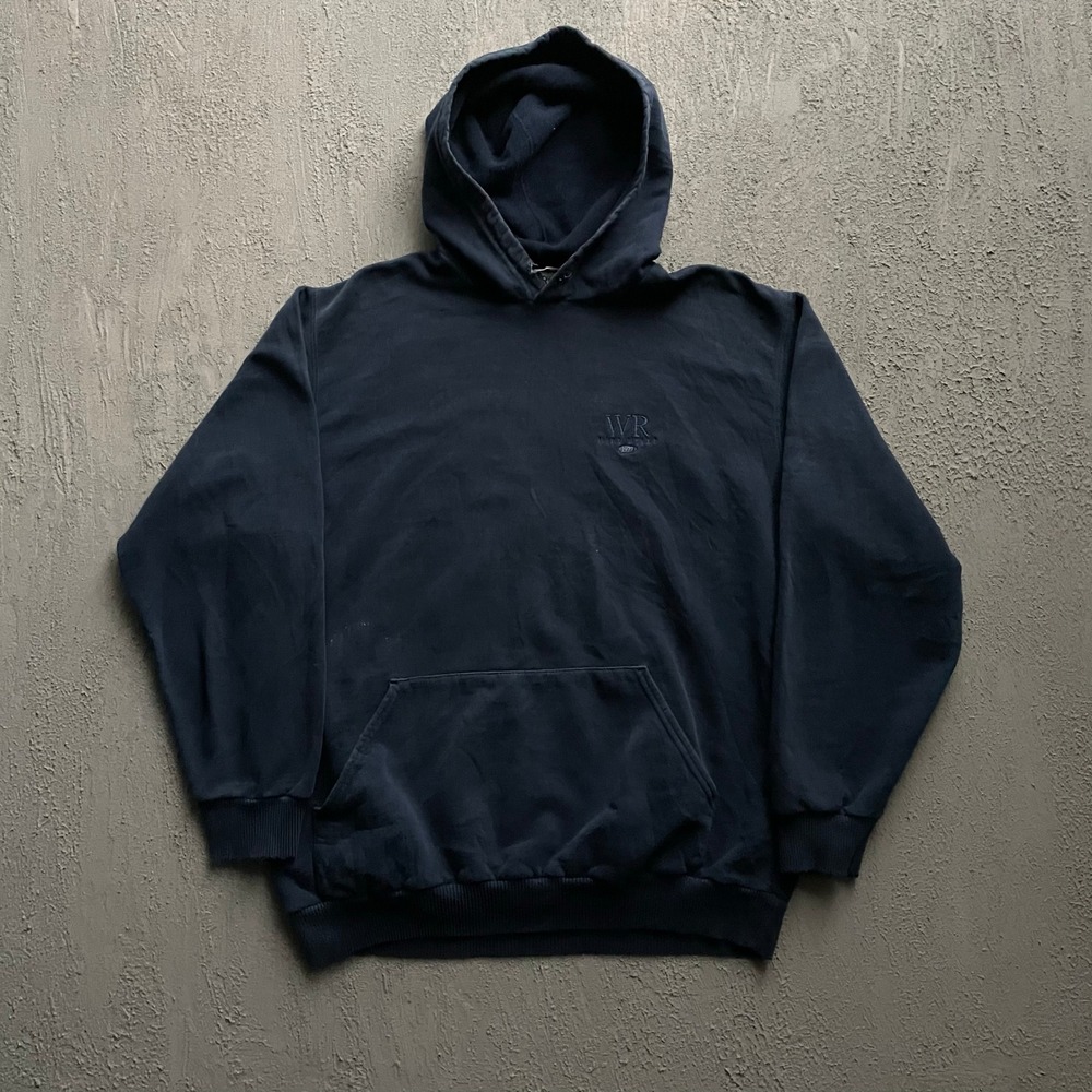 Vintage WindRiver Hoodie Mens Large Navy Blue 90s